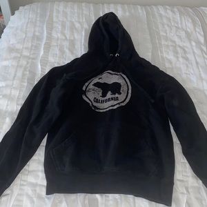 Black California hoodie